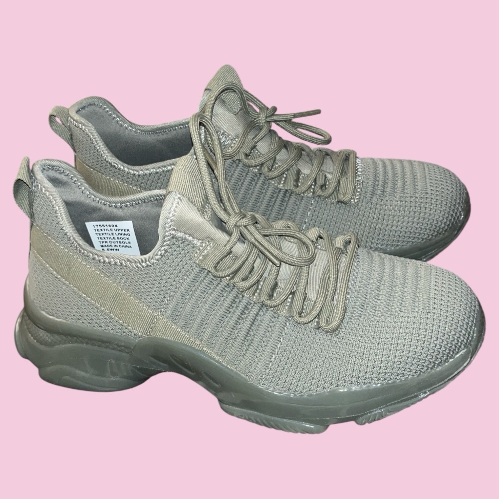 Torrid Sage Active Knit Chunky Sneaker Size 8.5 WW